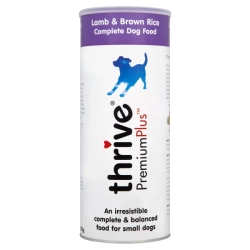 thrive PREMIUM PLUS "Łosoś" - karma dla "wybrednych" psów ras małych- tuba 800g