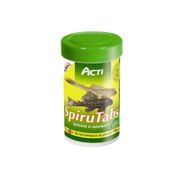 Aquael ACTI SpiruTabs 250ml - Spirulina w tabletkach dla ryb żywiących się glonami.