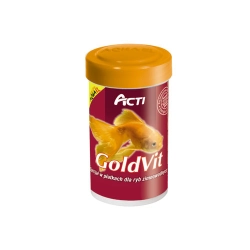 Aquael ACTI GoldVit 1000ml - Specjał w płatkach dla ryb zimnowodnych.