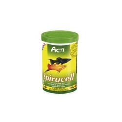 Aquael ACTI Spirucell 1000ml - Spirulina w płatkach dla wymagających ryb roślinożernych