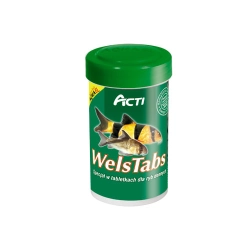 Aquael ACTI WelsTabs 100ml - Specjał w tabletkach dla ryb dennych.