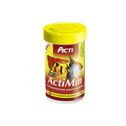 Aquael ACTI ActiMin 1000ml - uniwersalny pokarm w płatkach dla wszystkich ryb ozdobnych