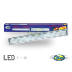 Aqua Nova N-LED-4-60 Belka LED 60cm, 4 linie diod LED, 13.2W, 12V