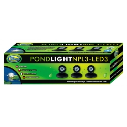 Aqua Nova NPL3-LED3 - oświetlenie do stawu/oczko wodne