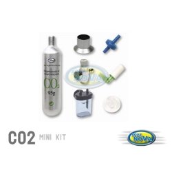 Aqua Nova Jednorazowy mini zestaw Co2, kompletny, butla 95g, licznik bąbelków, dyfuzor