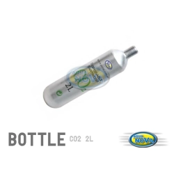 Aqua Nova NC02-A2 Butla stalowa do wielokrotnego użytku,2L, napełniona Co2