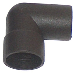 AQUA-SZUT Kolanko fi20 Czarne