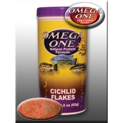 OmegaOne Płatki dla pielęgnic 62g