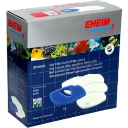 Eheim Professionel II 2080 i 2180 - włóknina 4 szt. i gąbka niebieska