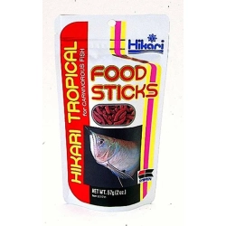 Hikari Food Sticks 57g  - pokarm dla dużych ryb drapieżnych