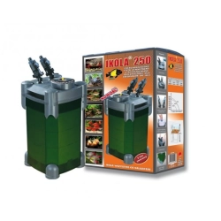 Ikola 250 - filtr zewnętrzny z wypełnieniami do akwarium 250l
