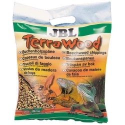 JBL TerraWood 5l - bukowe wióry jako naturalny materiał na podłoże terrarium