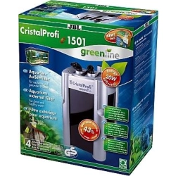 JBL CristalProfi e1501 Greenline - filtr zewnętrzny z wkładami do akwarium max 600l energooszczędny