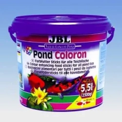 JBL Pond Coloron 5,5l - pokarm w postaci kolorowych pałeczek dla ryb stawowych