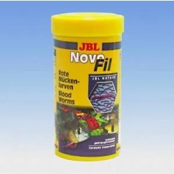 JBL NovoFil 250ml - larwy czerwonego komara, suszone próżniowo