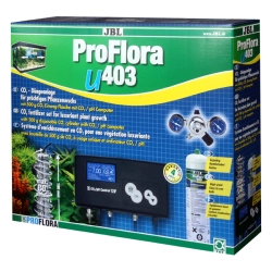JBL ProFlora u403 - zestaw CO2 z jednorazową butlą 500g i jednostką sterującą pH