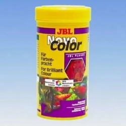 JBL NovoColor 250ml - pokarm podstawowy w płatkach zapewniający wspaniałe ubarwienie