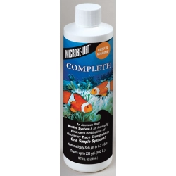 Complete 236ml - kompletny zestaw pierwiastków śladowych oraz bufor wody w jednym preparacie do akwarium morskiego. Automatycznie buforuje pH na pozio