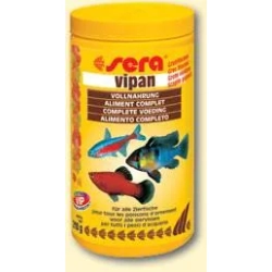 Sera Vipan large flakes 4kg - podstawowy pokarm płatkowany dla ryb akwariowych, duże płatki