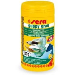 Sera guppy gran 250ml - miękki mikrogranulat dla gupików