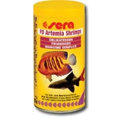 Sera FD Artemia Shrimps 100ml - pokarm zawierający liofilizowane solowce