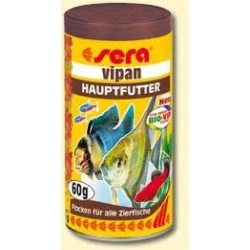 Sera vipan 4kg - podstawowy pokarm płatkowany dla większości gatunków ryb akwariowych