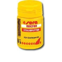 Sera Micron 50ml - sproszkowany pokarm ze Spiruliną dla wszystkich młodych ryb