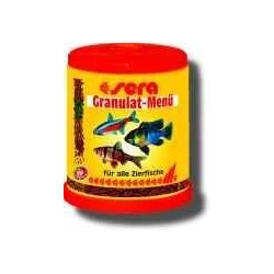Sera Granulate Menu 150ml - cztery rodzaje granulatu dla ryb