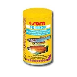 Sera FD Mixpur 100ml - wyborna mieszanka z liofilizowanych czerwonych larw komarów, rureczników