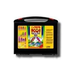 Sera Koi Aqua-Test Box - zestaw dziewięciu testów do badania najważniejszych parametrów