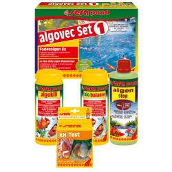 Sera pond algovec Set 1 – do usuwania glonów nitkowych