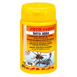 Sera reptil terra aqua 100ml - wodny żel w proszku
