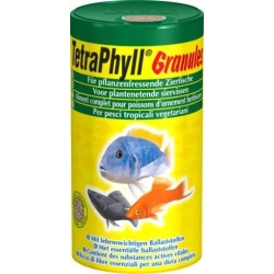 Tetra Phyll Granulat 250ml - pokarm roślinny w granulkach dla wszystkich ryb żyworodnych