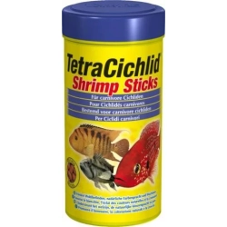 Tetra CICHLID SHRIMP STICKS 250ml - pełnowartościowy i zbilansowany pokarm dla mięsożern