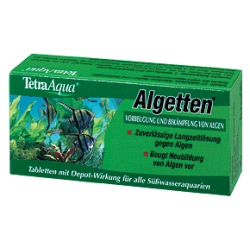 TetraAqua Algetten - środek zwalczający glony w akwarium 12 tabletek na 120l wody