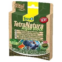 Tetra Natura Algae Block 36g - pełnowartościowy pokarm naturalny dla ryb ozdobnych