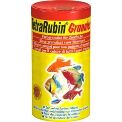 Tetra Rubin Granulat 250ml - pokarm w granulkach sprzyjający pełnemu rozwojowi ubarwienienia