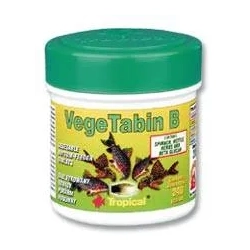 Tropical VEGETABIN B 75ml/90sztuk - roślinny pokarm w postaci tabletek opadających na dno