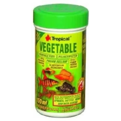 Tropical VEGETABLE 150ml/25g - wysokoproteinowy, roślinny pokarm płatkowany