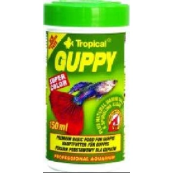 Tropical GUPPY 300ml/70g - pokarm podstawowy dla gupików