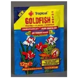 Tropical GOLDFISH COLOR 150ml/25g - wybarwiający, pełnoporcjowy pokarm płatkowany dla złotych rybek