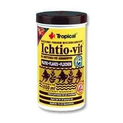 Tropical ICHTIO-VIT 150ml/25g - płatkowany pokarm podstawowy