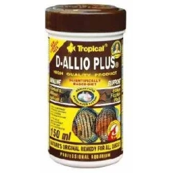 Tropical D-ALLIO PLUS 150ml/25g - pokarm płatkowany z czosnkiem dla paletek
