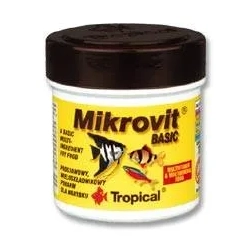 Tropical MIKROVIT BASIC 75ml/35g - pokarm dla narybku ikrzaków