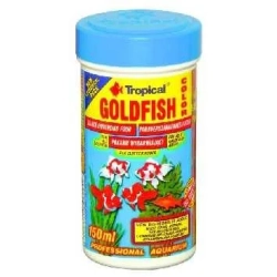 Tropical GOLDFISH COLOR 150ml/25g - wybarwiający, pełnoporcjowy pokarm płatkowany dla złotych rybek