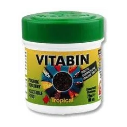 Tropical VITABIN ROŚLINNY 75ml/90sztuk - tabletki samoprzylepne dla małych i średnich ryb