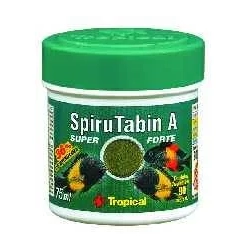 Tropical SUPER SPIRUTABIN A 75ml/42g - wybarwiający pokarm w postaci samoprzylepnych tabletek dla pielęgnic afrykańskich