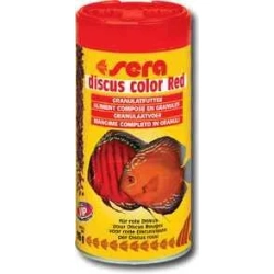 Sera Discus Color Red 100ml - pokarm granulowany dla palet wzmacniający wybarwienie