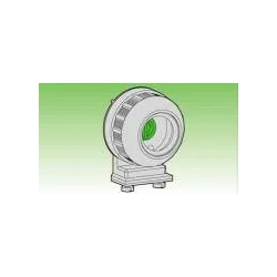 Oprawka bryzgoszczelna T8 wciskana na jedną świetlówkę 26mm