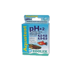 Zoolek Aquatest pHx2 - test do pomiaru pH w zakresie 4,5-9,0